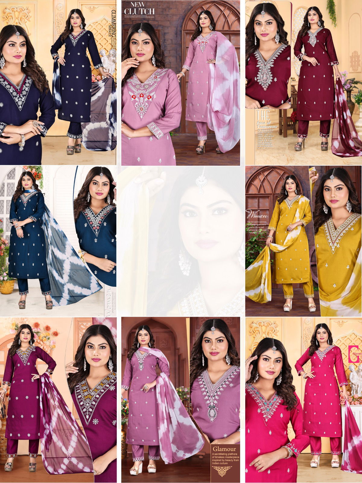 Kavya Khushi Vol 1 Roman Silk Kurti Bottom With Dupatta